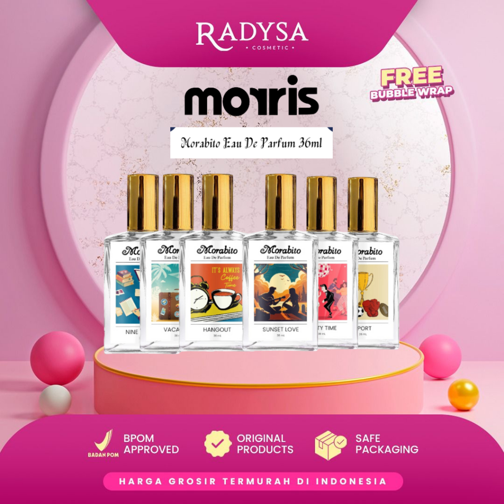 RADYSA - Morris Perfume Morabito Eau De Parfum 36ml - Parfum Cowok / Morabito Parfum
