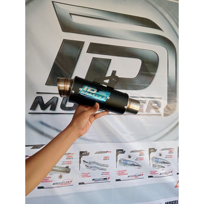 KNALPOT RACING SUPRA X 125 leher kolong standar