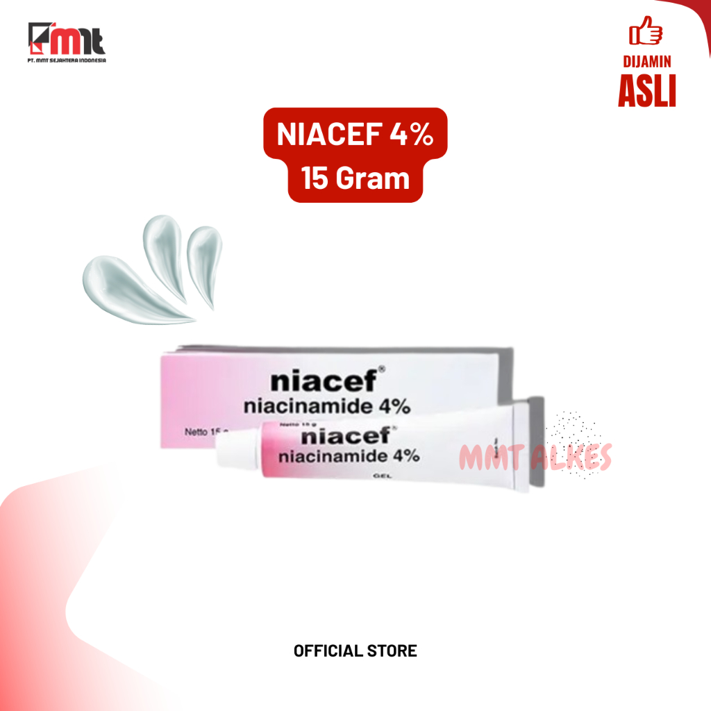 NIACEF 4% NIACINAMIDE / Niacef 4% Gel 15gram