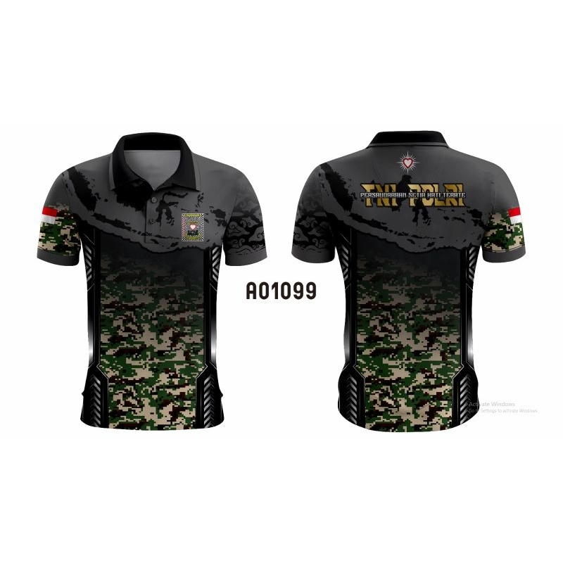 Kaos Jersey PSHT TNI POLRI Premium Terbaru, Desain Suka-Suka