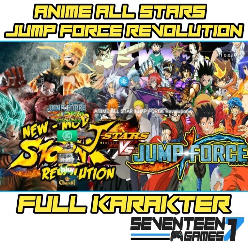 Anime All Stars Jump Force Revolution Game Ps3 Cfw Hfw Hen Gembox