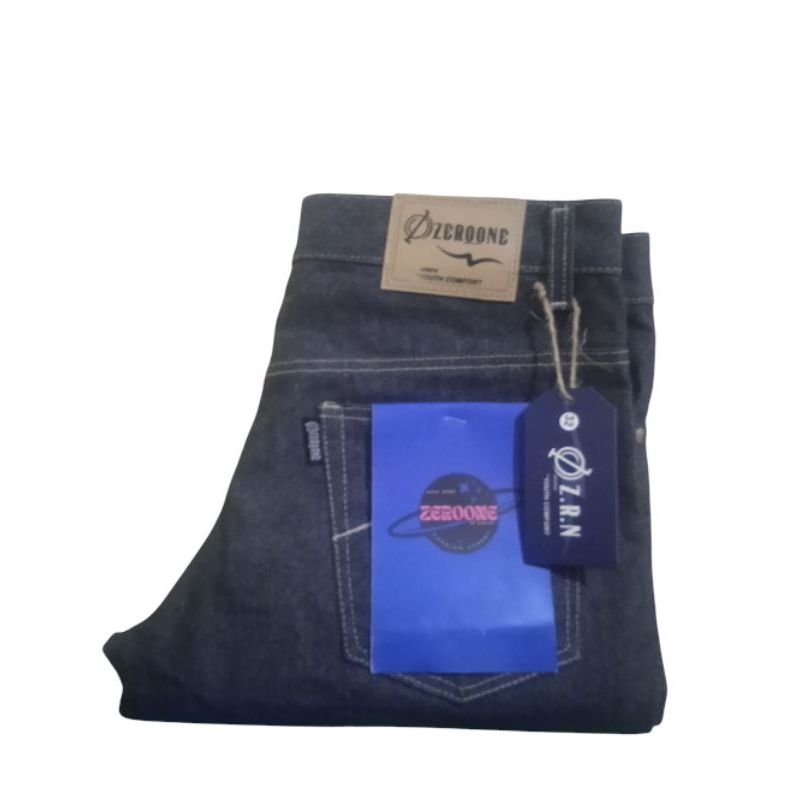 Denim original selvedge 17 Oz black grey