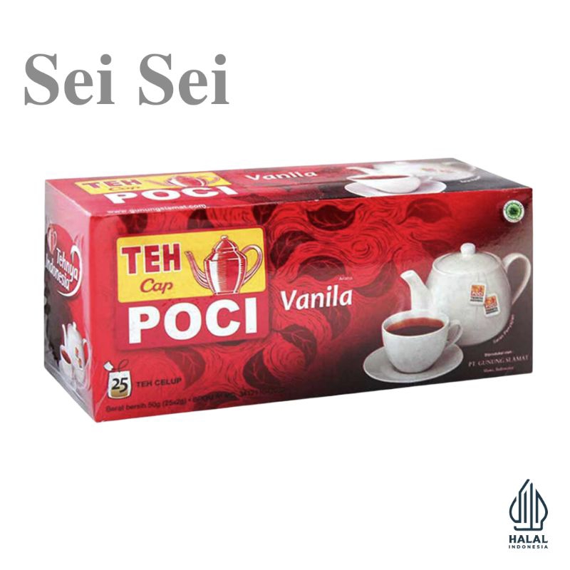 

Teh cap Poci aroma vanila
