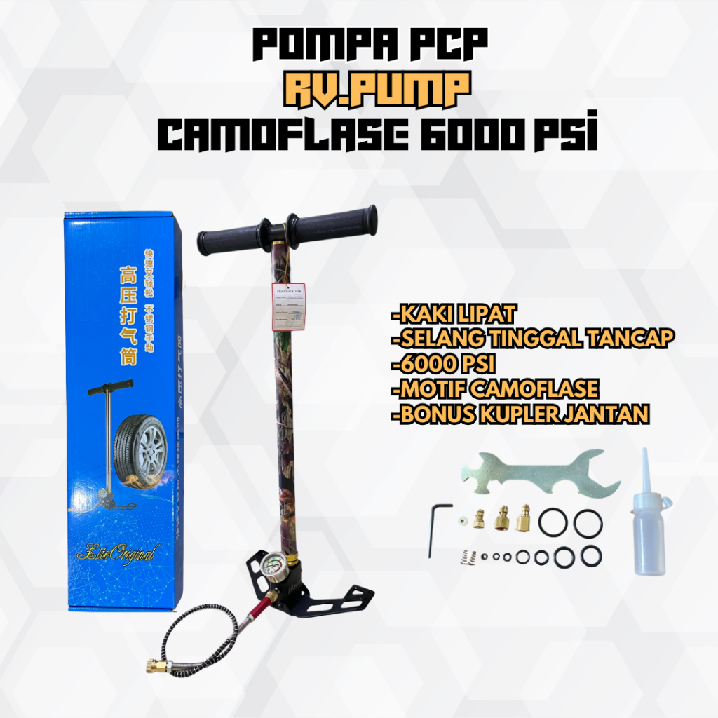 pompa RV.PUMP CAMO 6000 PSI 3 stage berkualitas