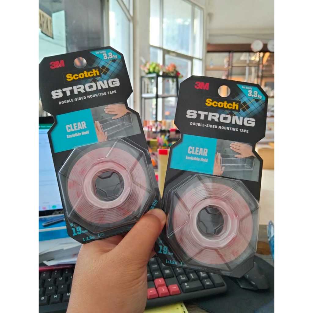 

DOUBLE TAPE TRANSPARAN /DOUBLE TAPE 3M SCOTCH 19 MM