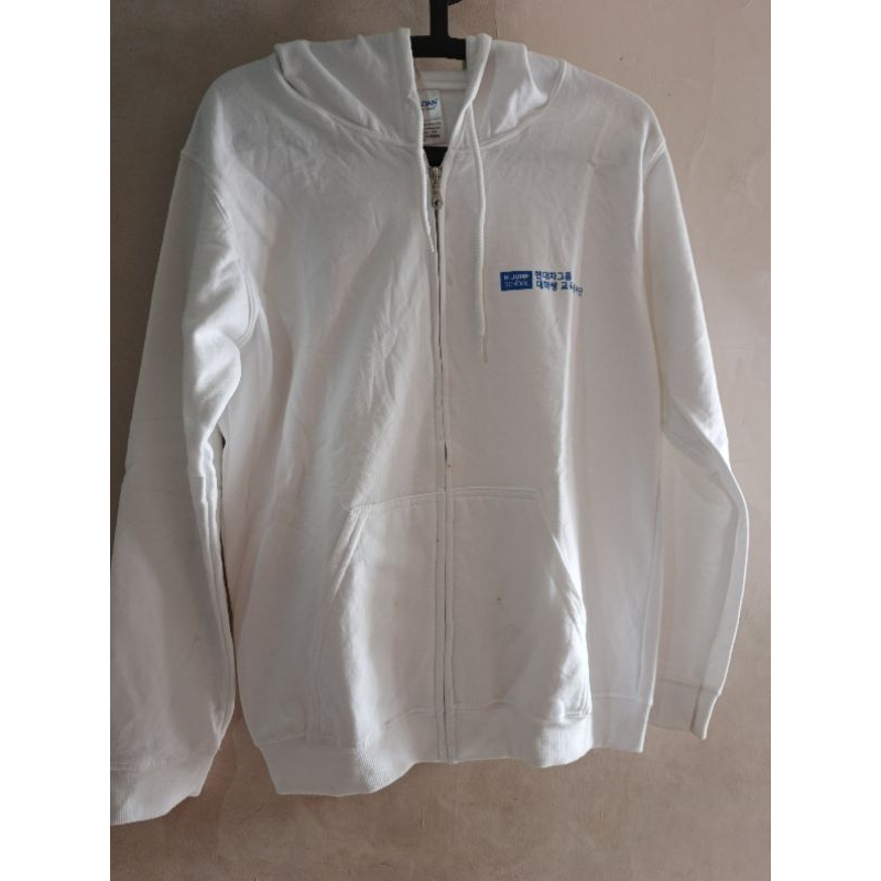 jaket hoodie zipper GILDAN