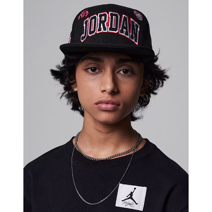 Topi Basket Air Jordan Patch Pack Flat Brim BIG Kids BASKET BALL Cap ORIGINAL BNWT