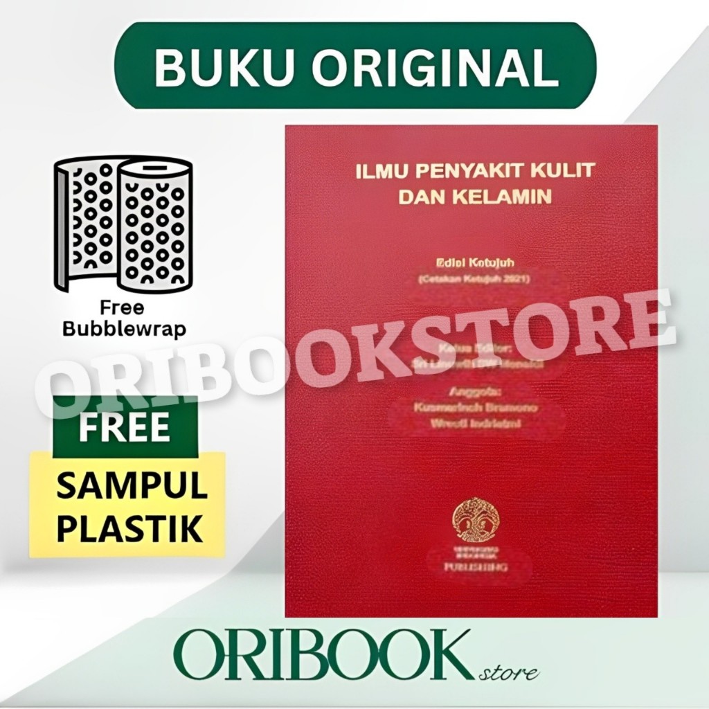 Original Cetakan 2024 Buku Ilmu Penyakit Kulit dan Kelamin UI Edisi 7 - Fkui - Free Sampul