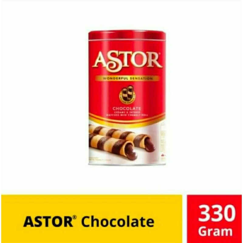 

astor chocolate kaleng 330gr