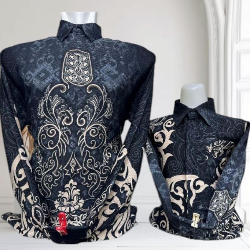 Batik Couple Ayah Anak Premium COD BATIK COUPLE AYAH ANAK PREMIUM
