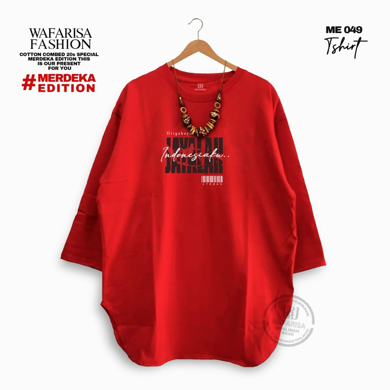 Kaos Kemerdekaan Series. Jayalah Indonesiaku. Untuk Pria dan Wanita