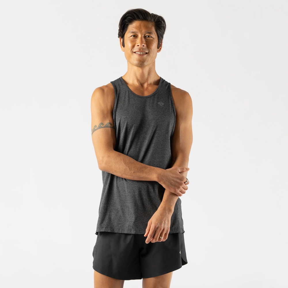 Rabbit Men's EZ Tank - Black Charcoal