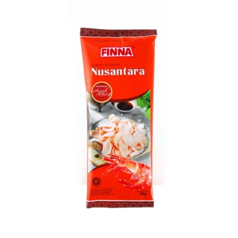 

finna kerupuk udang nusantara 380g