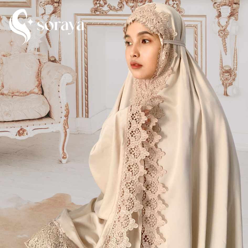 SORAYA - Aulia Mukena Dewasa Premium Satin