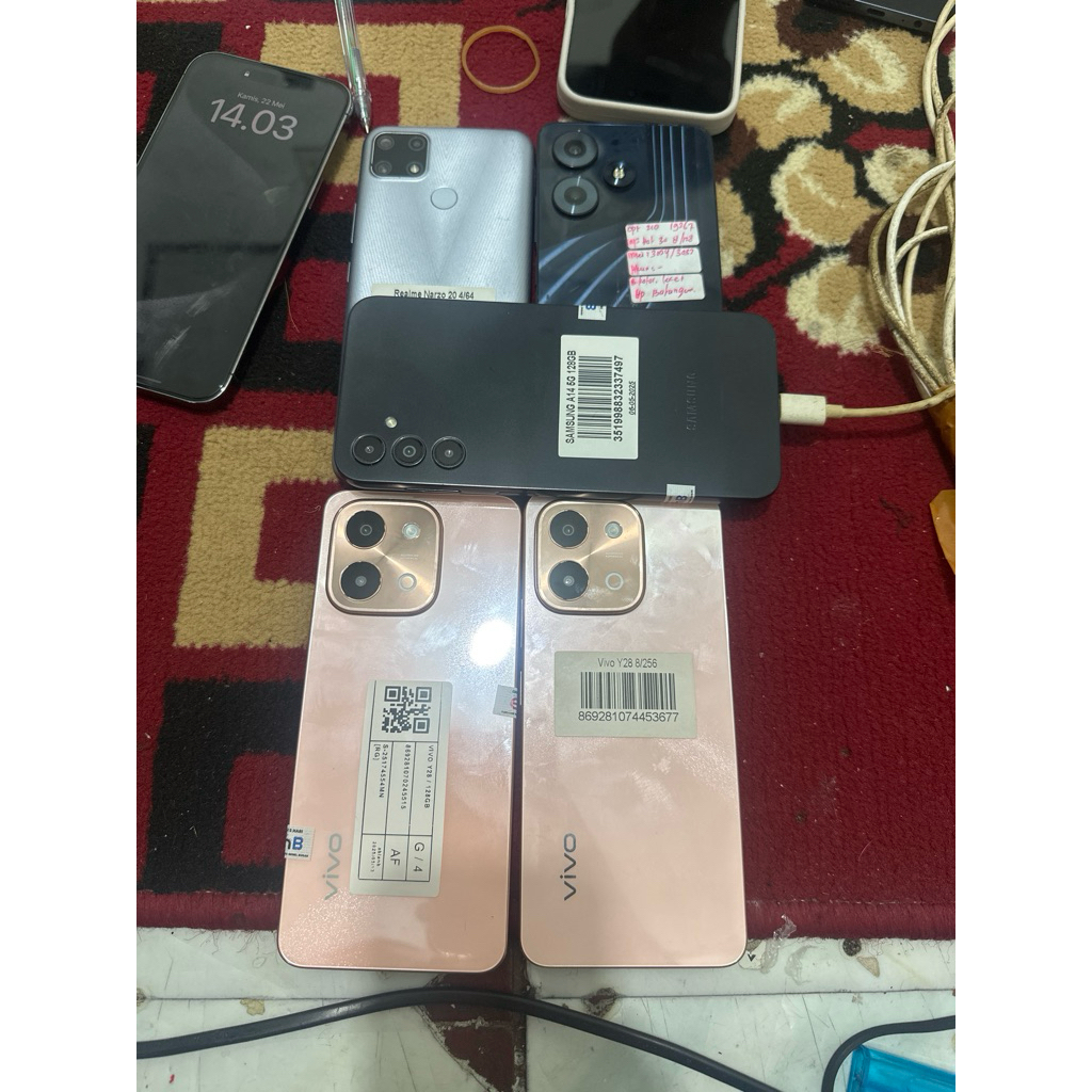 Paket Grosir Hp Second Fullset