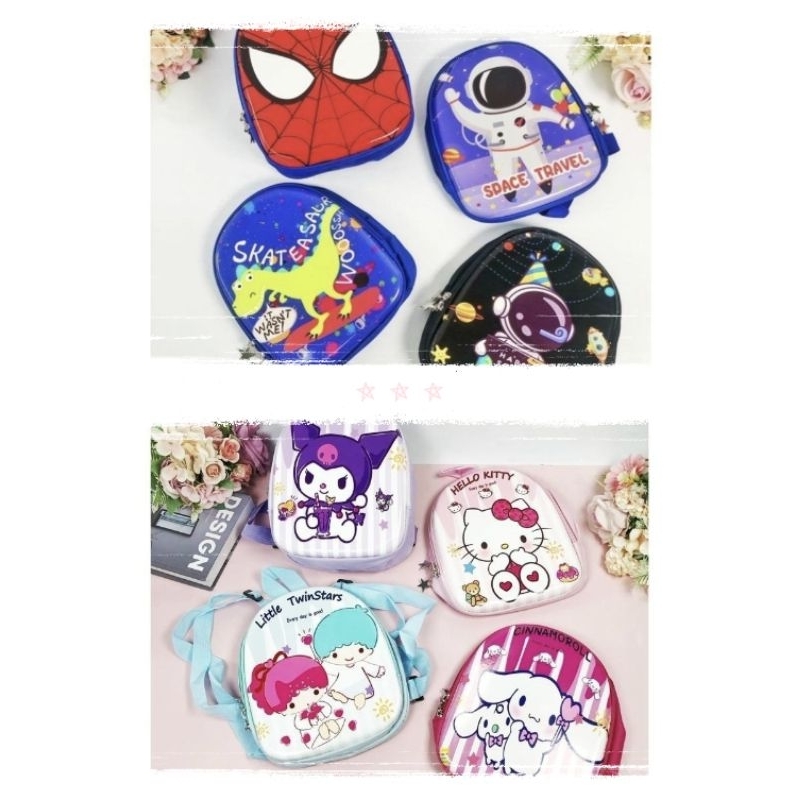 TAS ransel anak sekolah cewek cowok TK PAUD tas anak karakter
