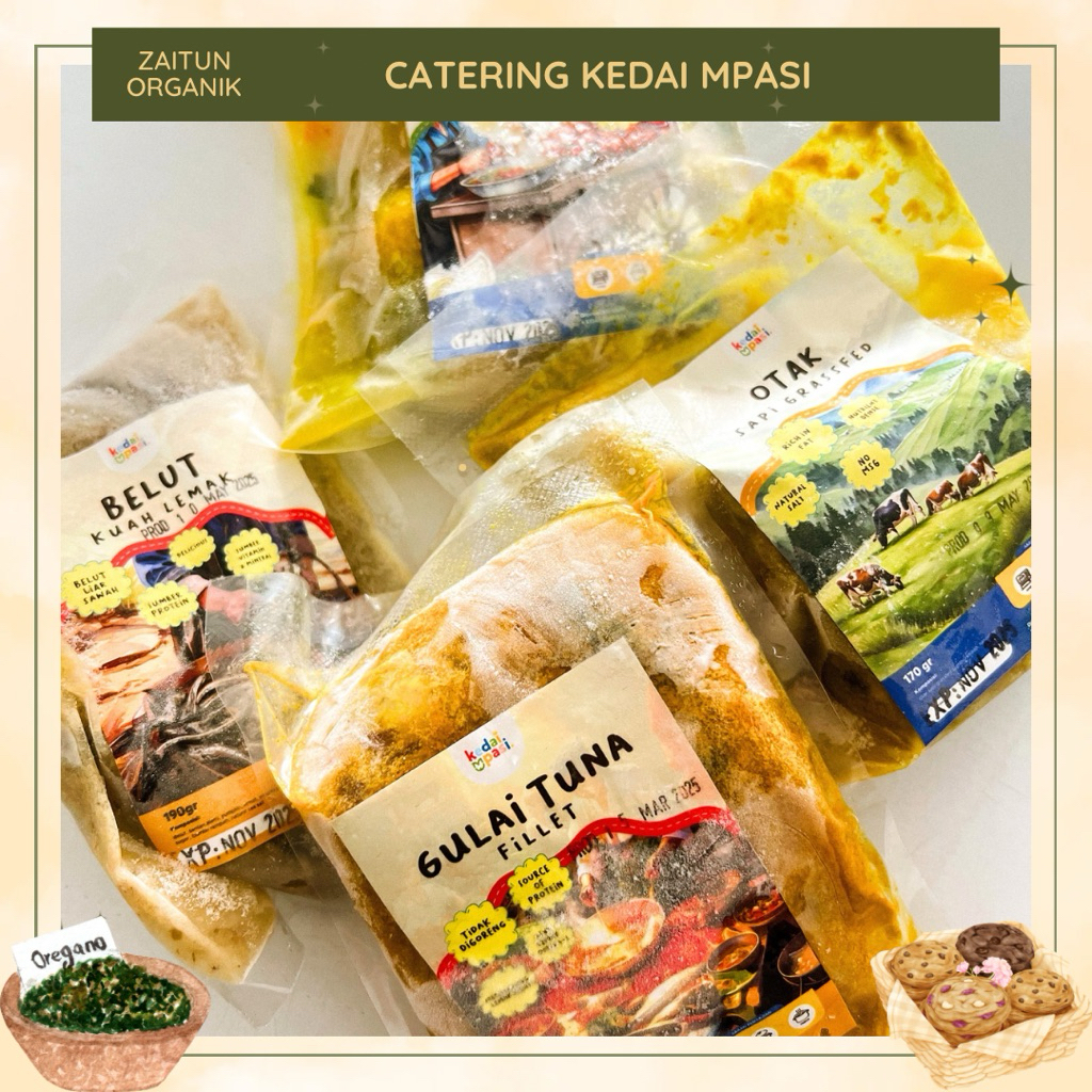 

Catering Mpasi Padat Nutrisi | Kedai Mpasi | Gluten Free | Stainless 304 |