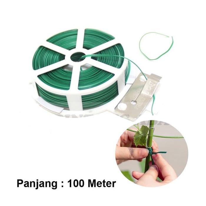 

YEN Pengikat Kabel 100 M Kenmaster Magic Twister Kabel Tie Tali Kawat