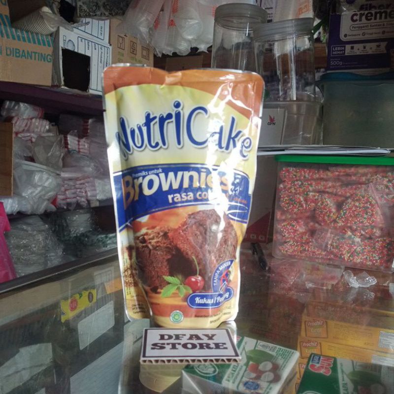 

Nutricake Brownies rasa Coklat netto 230 gram