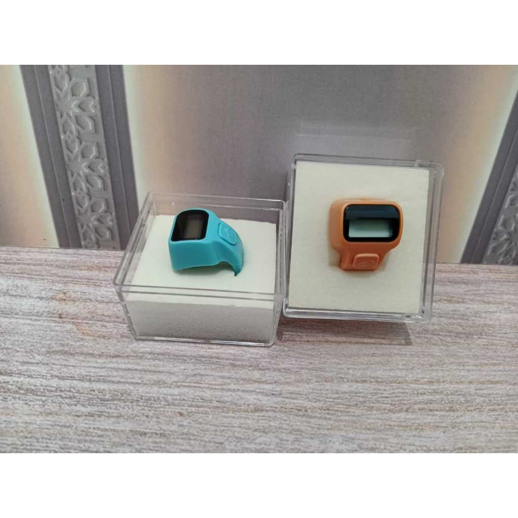 Promo Grosir - Tasbih Cincin Digital LED Plastik ABS Kotak Alat Hitung Digital