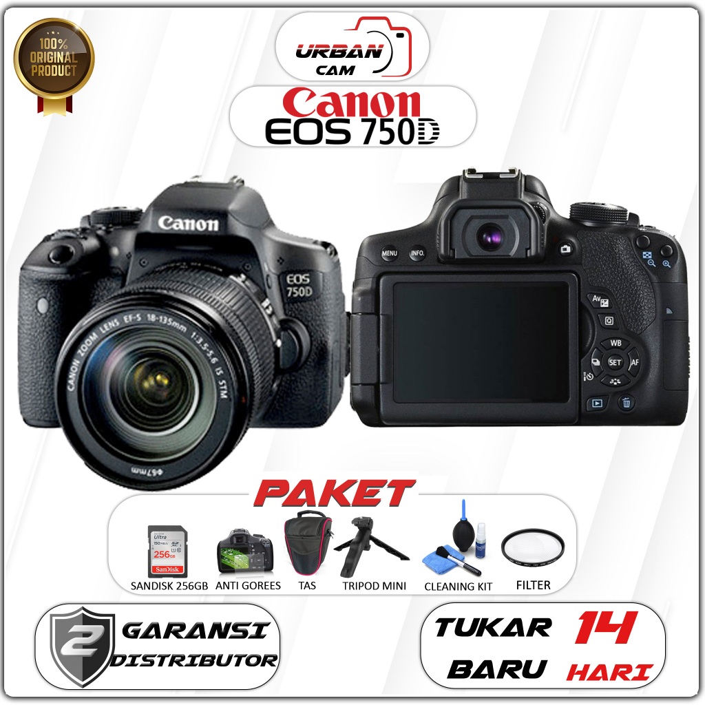 CANON EOS 750D KIT 18-135MM STM / CANON EOS 750D KIT 18-55MM STM / CANON EOS 750D BODY / CANON 750D
