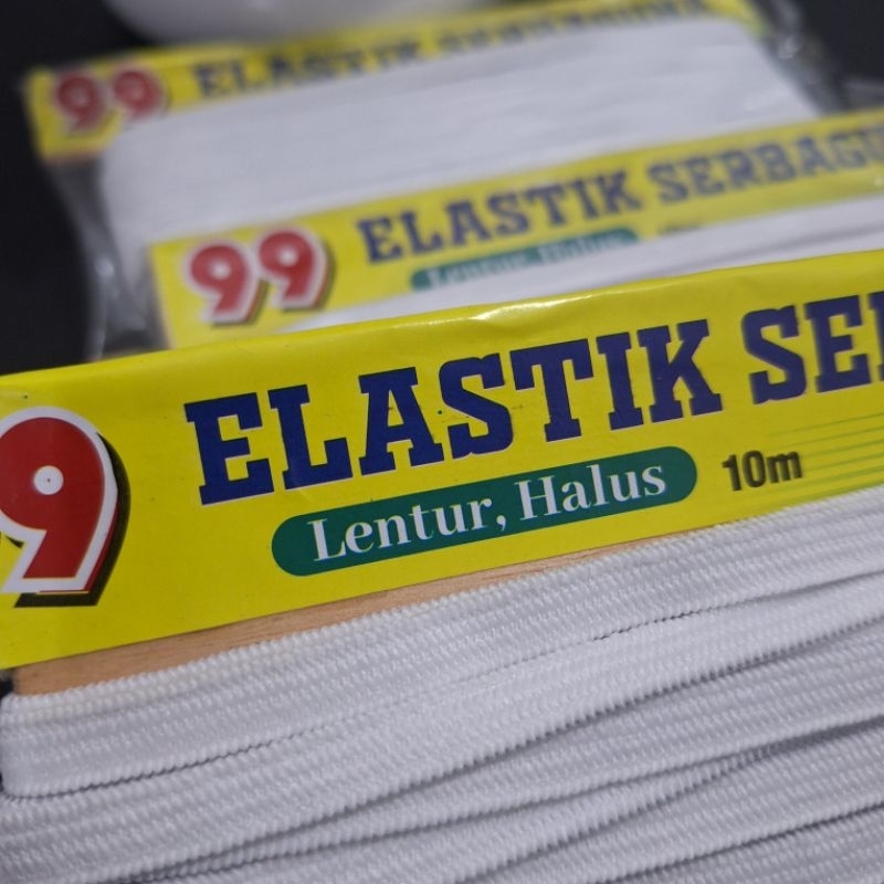 Partenzil Elastis-Tali Karet/Elastis/Kolor Celana/Tali Celana/Elastic Tali/Koloran