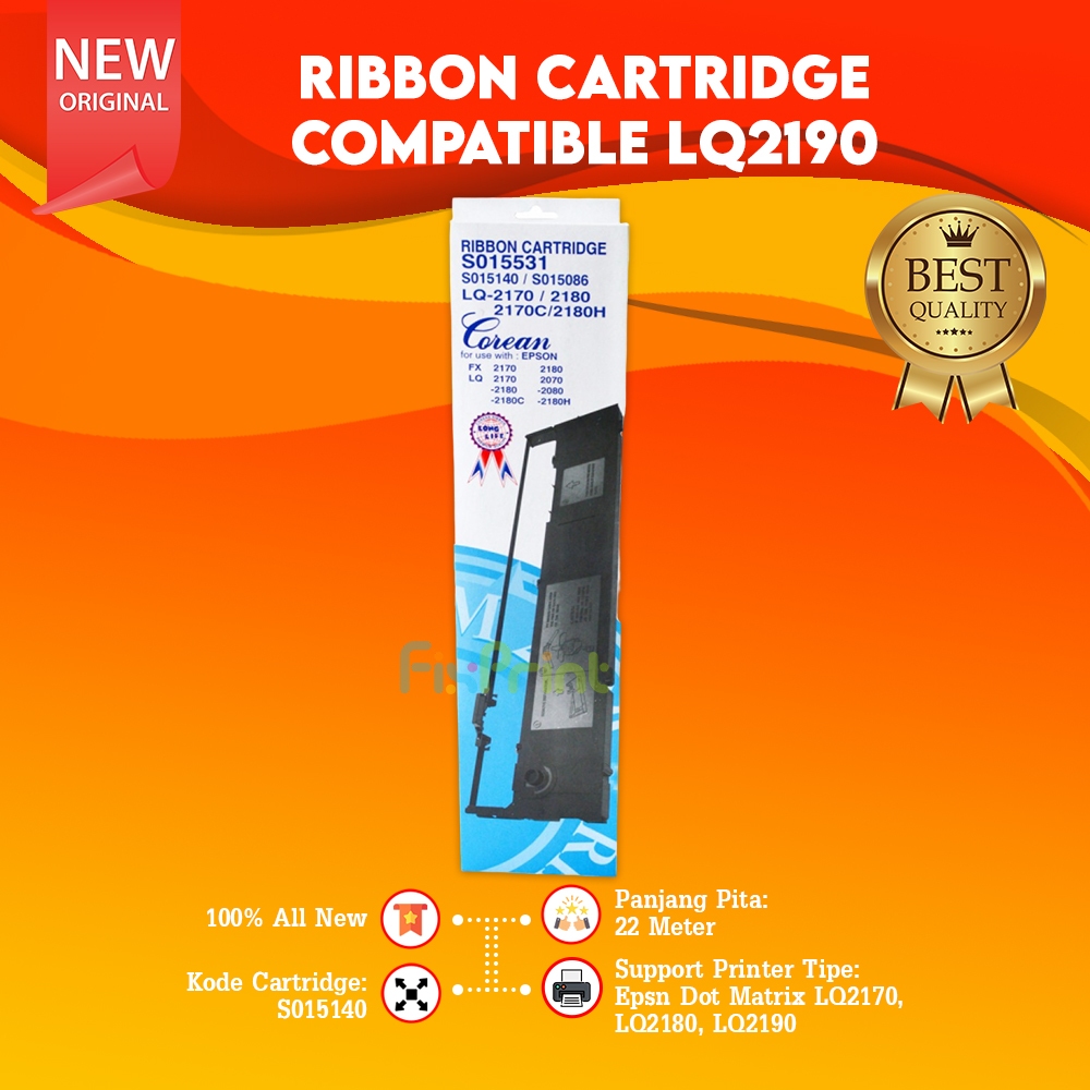 Ribbon Cartridge Compatible LQ2190 LQ2180 LQ2170 LQ 2190 LQ 2180 LQ 2170 Printer Dot Matrix FX2170