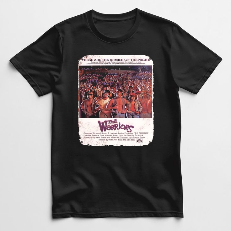 Kaos Vintage THE Warriors ARMY cotton combeds 24s