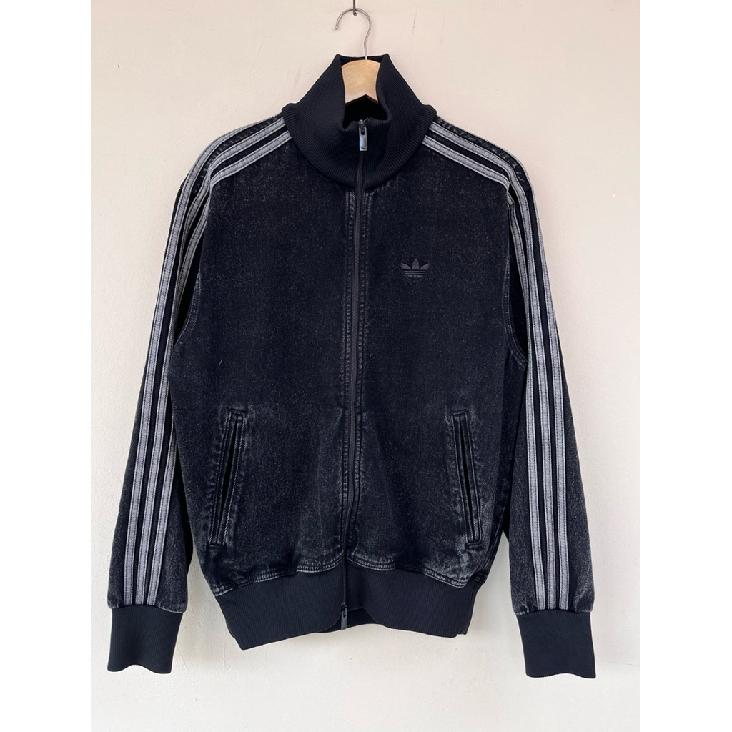 ADIDAS DENIM FIREBIRD JACKET ORIGINAL