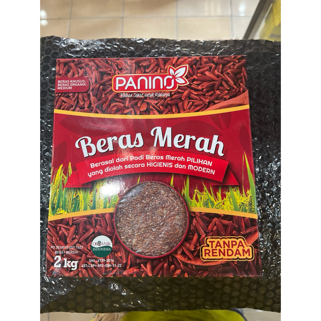 

panino beras merah organik 2 kg