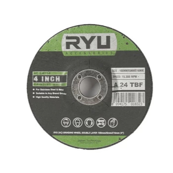 Ryu Grinding Wheel 4 Inch Mata Batu Gerinda Asah Poles Besi Stainless Steel/Batu gerinda ryu ukuran 