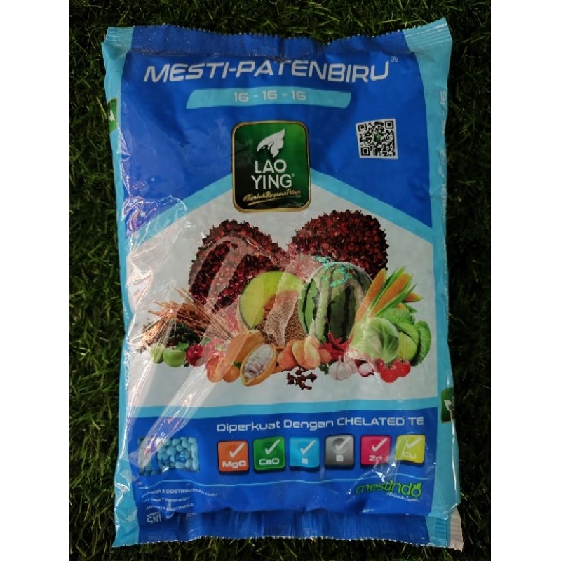 NPK 16-16-16 LAO YING 1KG (MESTIPATEN BIRU)