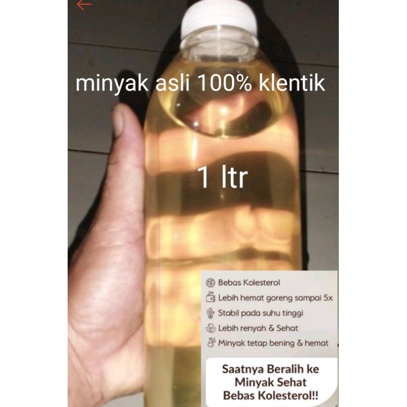 Minyak goreng kelapa asli 1 liter