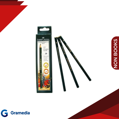 

Gramedia Medan - FABER PENCIL 9000 2B/12PC