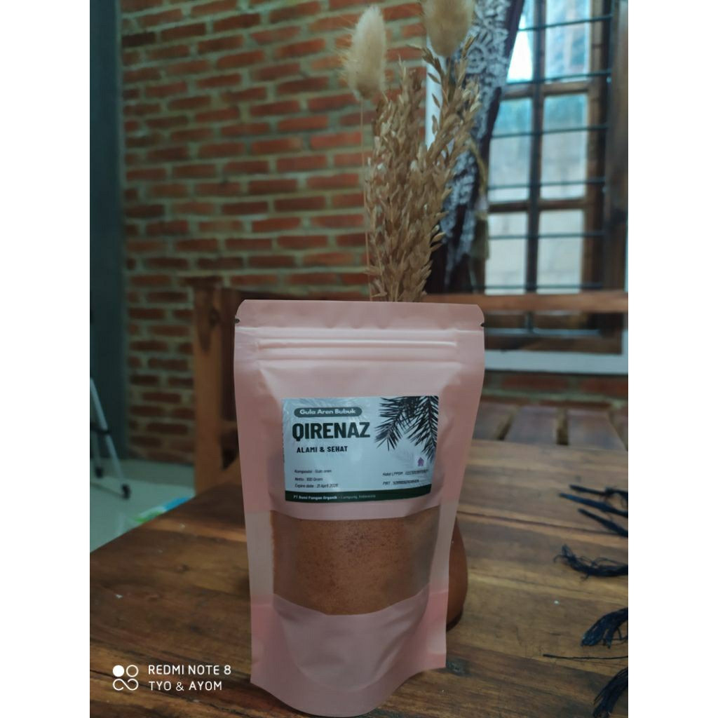 

Gula Aren bubuk Qirenaz 100 gram