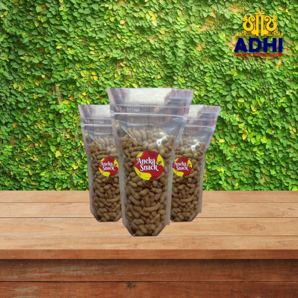 

Aneka Snack Kacang Kulit Asin 320 gr/225 gr
