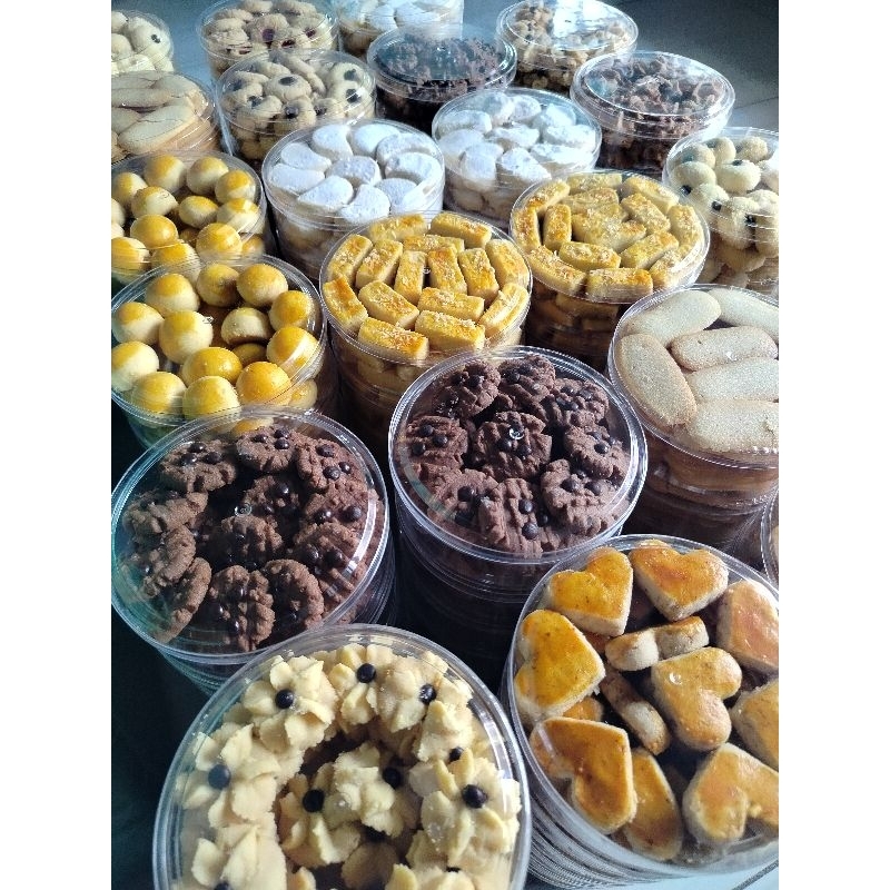 

PAKET KUE KERING ISI 4 PREMIUM+buble dus packing