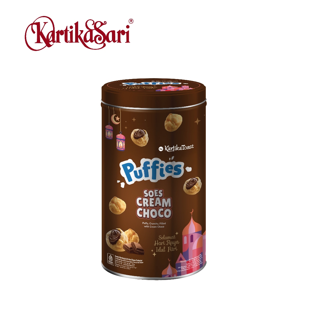 

Puffies Tin Can Chocolate
