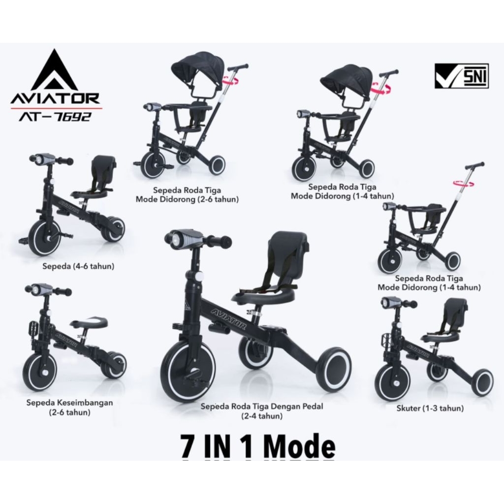 TRICYCLE  AVIATOR AT 7692