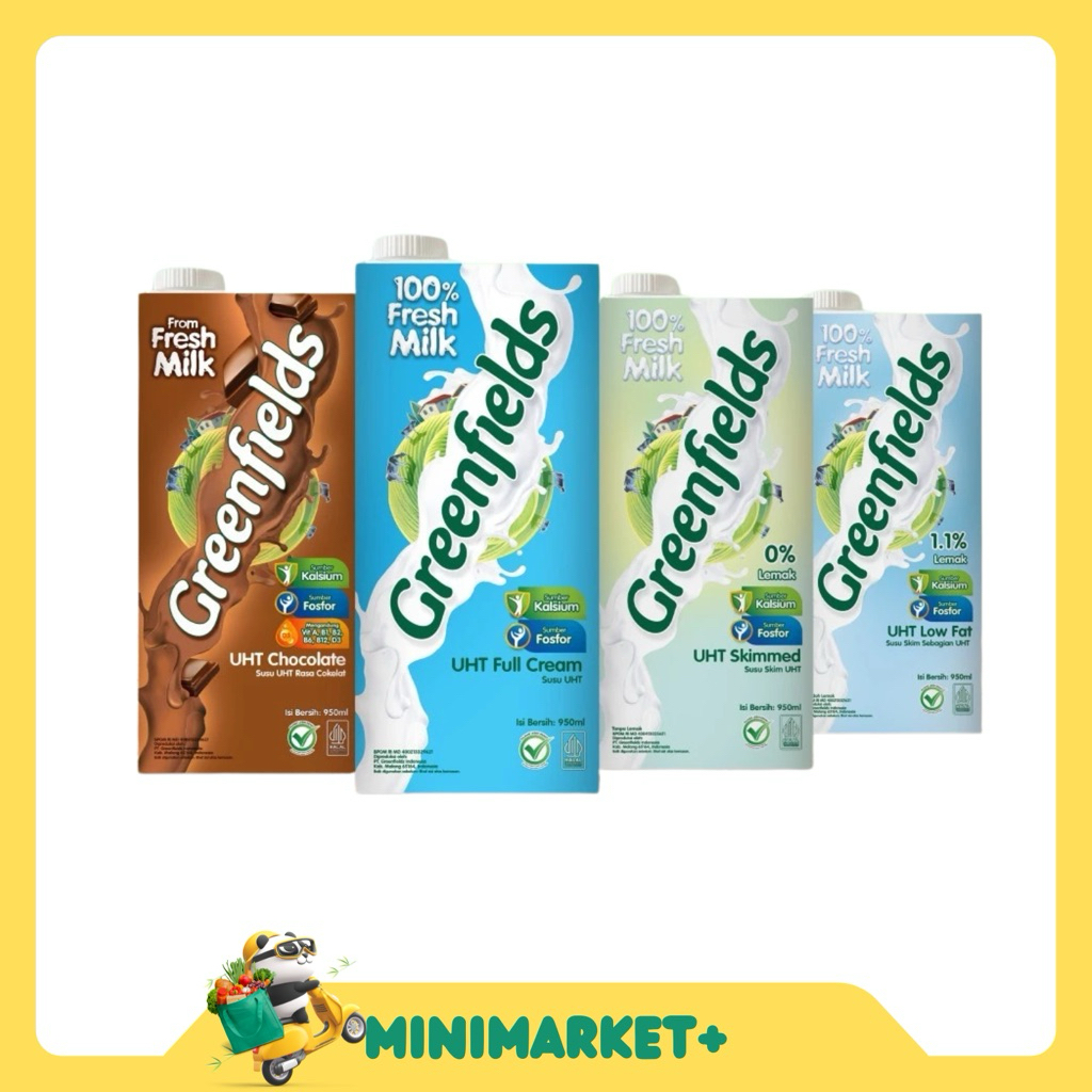 

GREENFIELDS UHT MILK 950ML