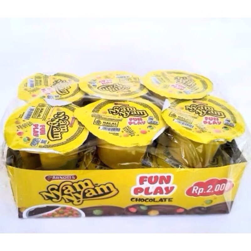 

Nyam-nyam Fun Play Bubble Puff 11gr (isi 12pcs)