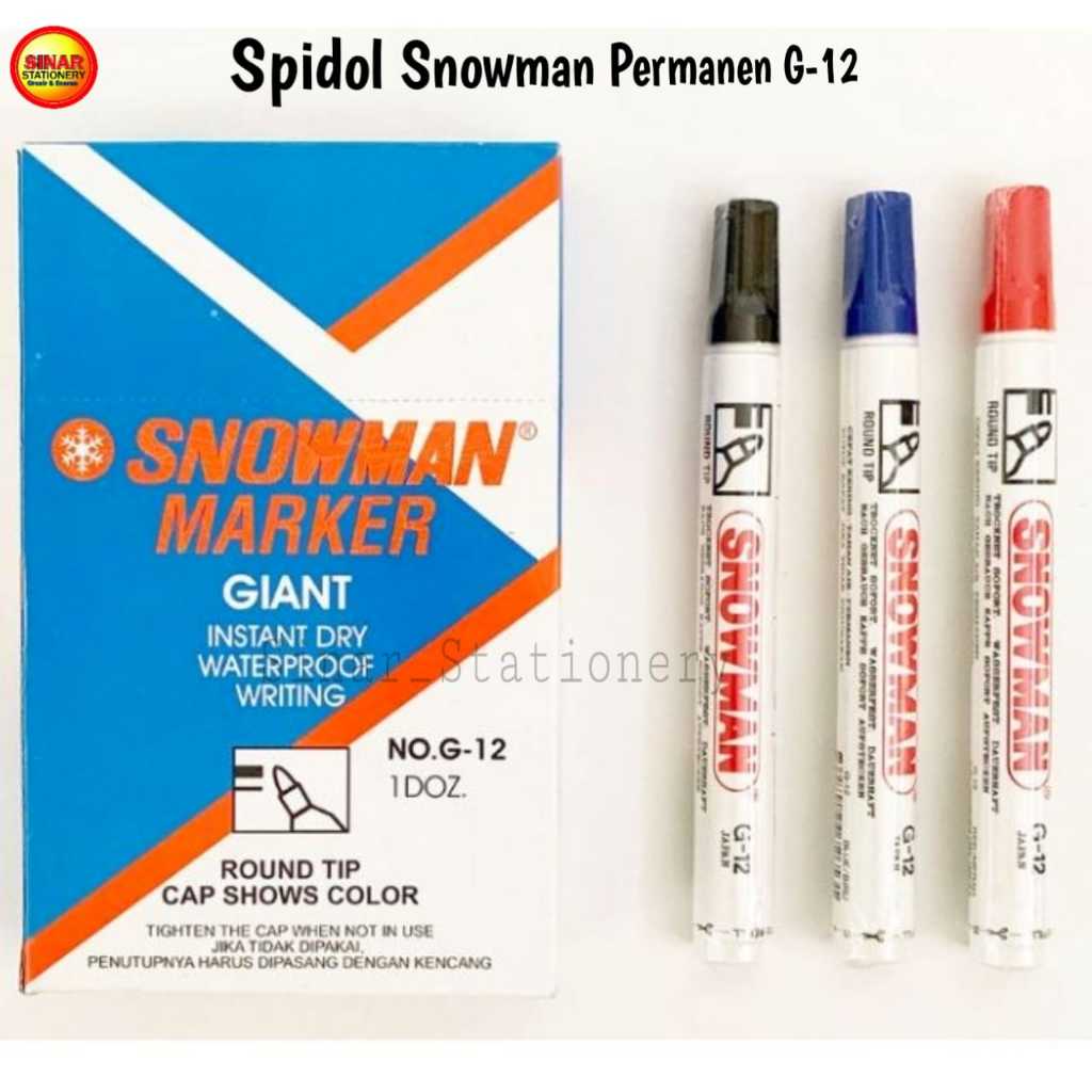 

SNOWMAN SPIDOL PERMANENT G-12 @Lusin