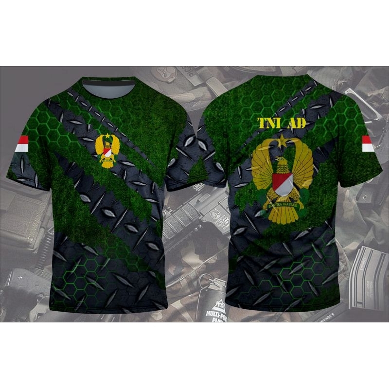 kaos TNI jersey tni