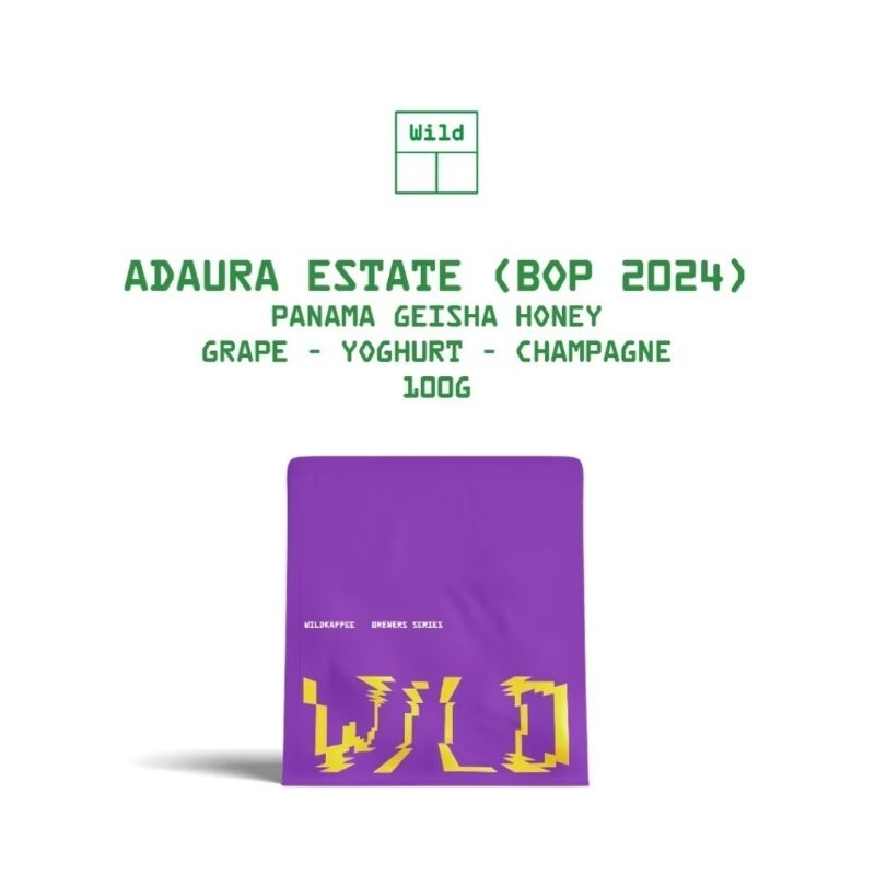 

Wildkaffee Wild Kaffee Martin Woelfl Brewers Series - Adaura Estate (BOP 2024) Panama Geisha Honey Coffee Kopi