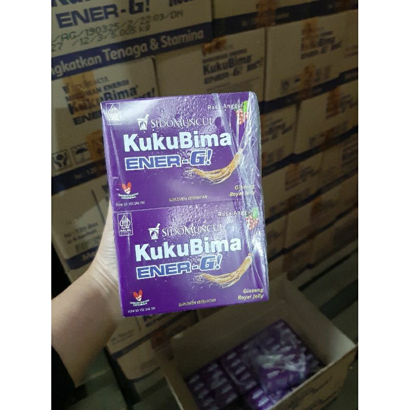 

KBE ener G rasa Anggur ASLI SIDOMUNCUL 100% ada BPOM nya