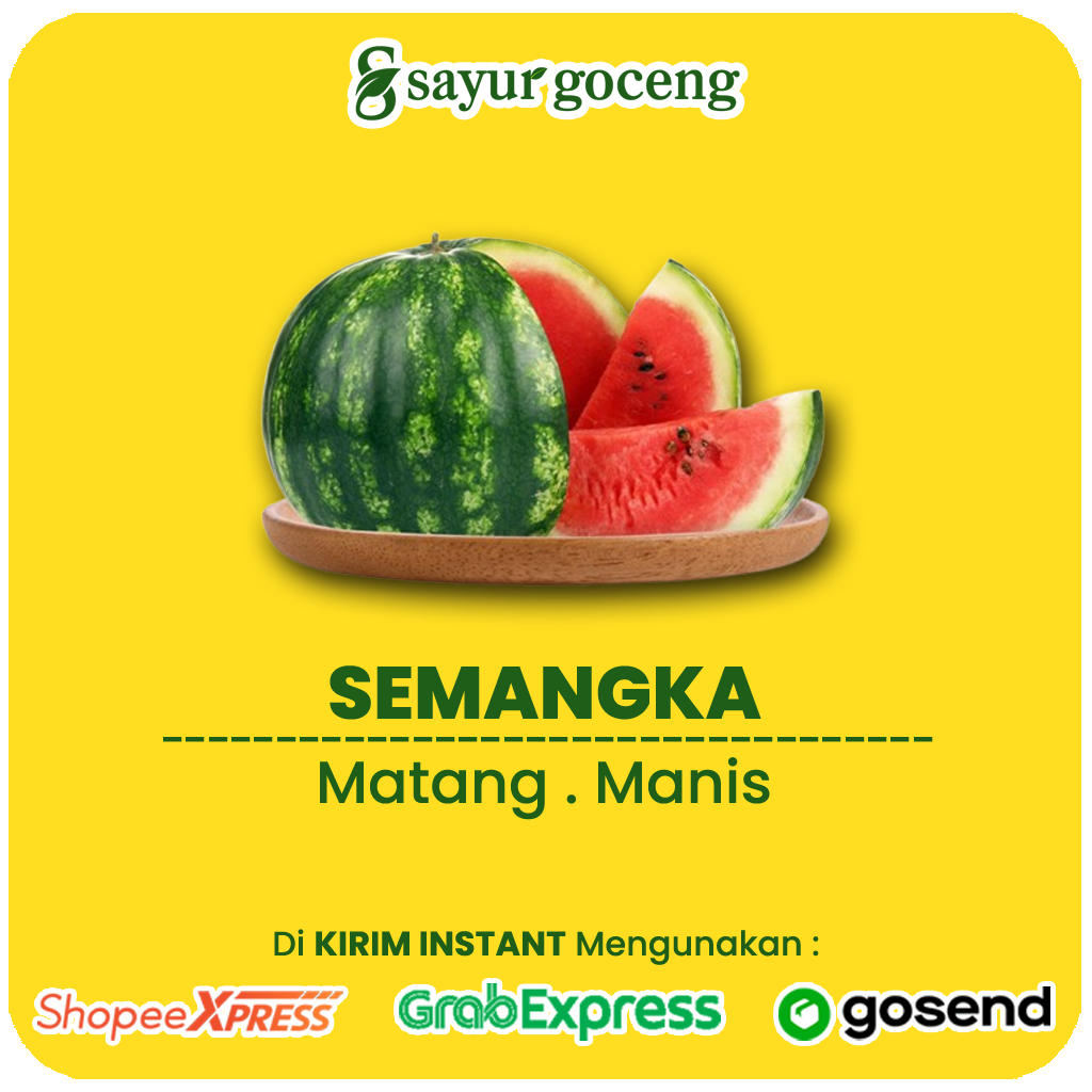 

Semangka Segar 1 Kg , Manis, Segar, dan Kaya Nutrisi untuk Keluarga – Sayur Goceng Palembang