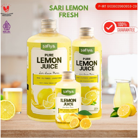 

Sari Lemon Safiya 100% Fresh Lemon Asli Minuman Diet & Detoks Alami / Bagus