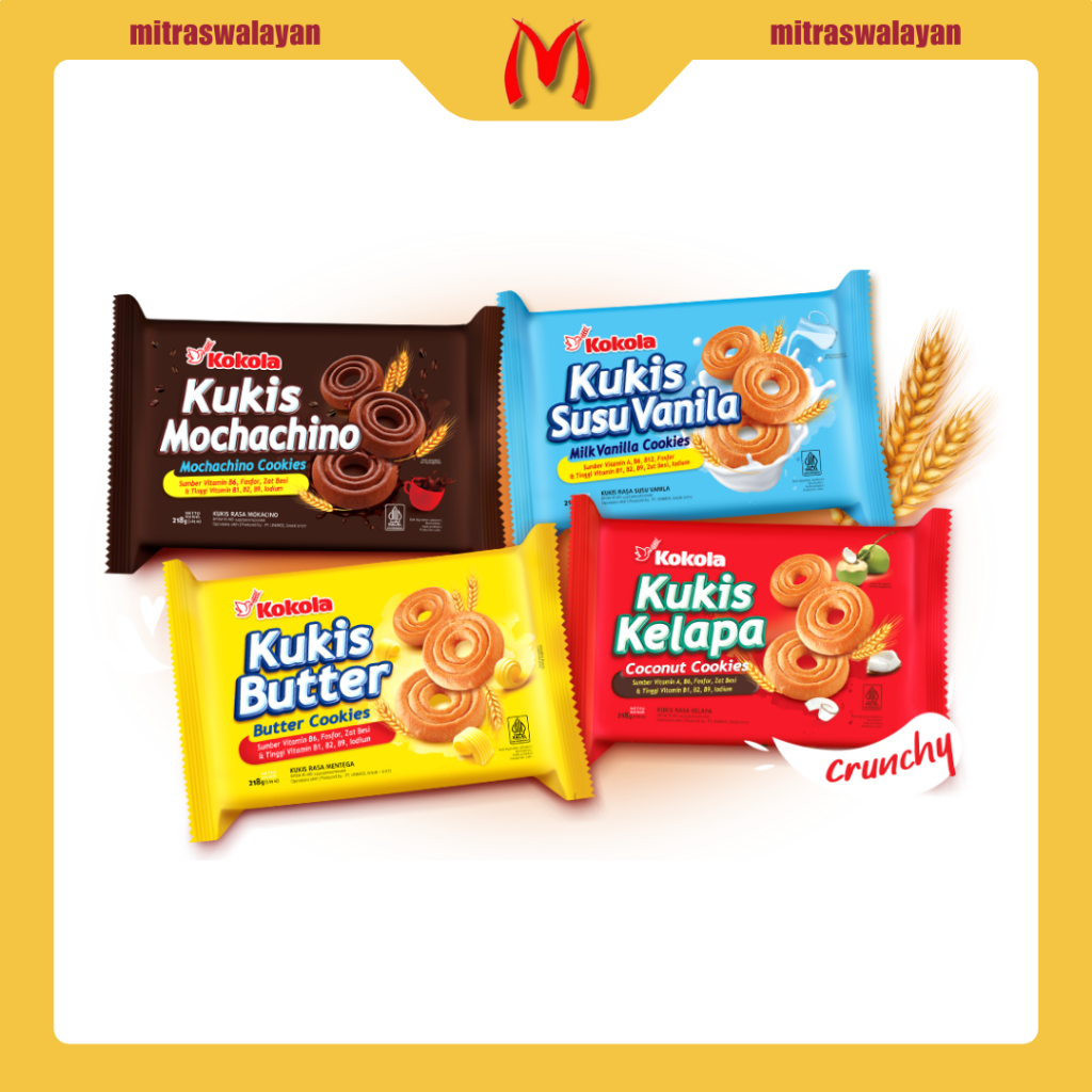 

KOKOLA Kukis Kemasan 218 gr