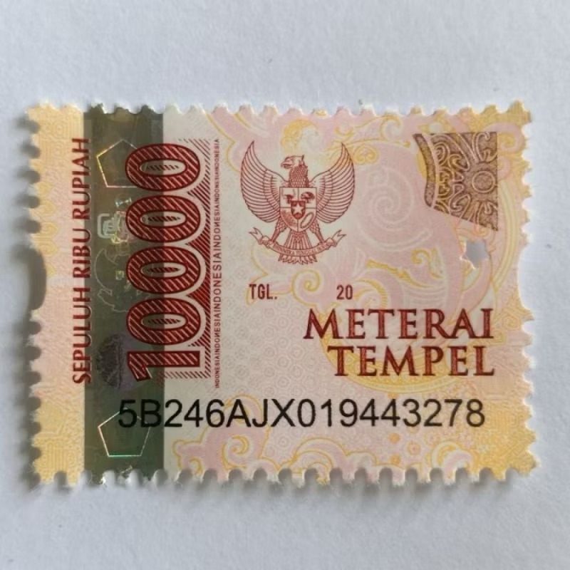 

MATERAI 10000 isi 1 pcs