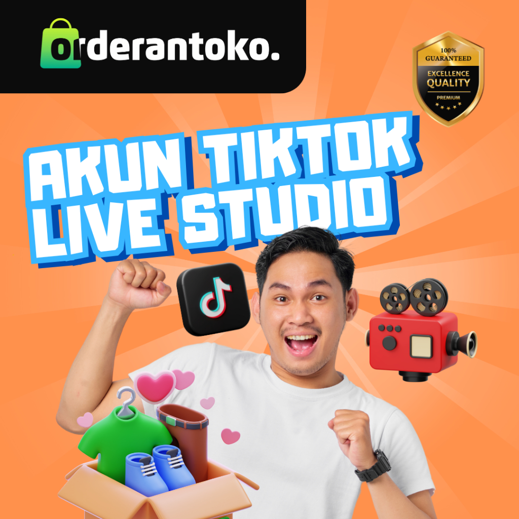 AKUN TIKTOK LIVE STUDIO – AKUN TIKTOKK READY LIVE STUDIO